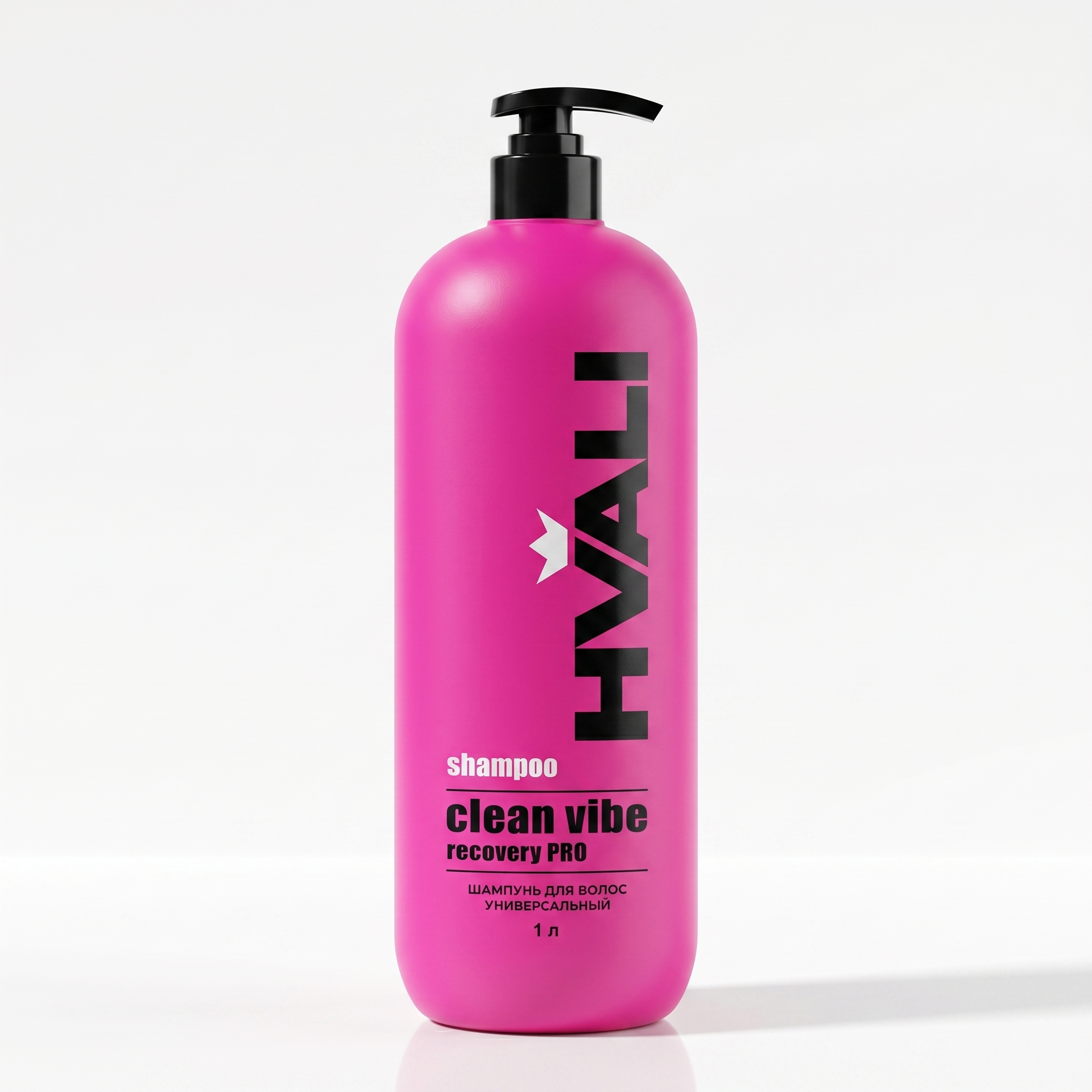 Флакон шампуня для волос HVALI Clean Vibe Recovery PRO